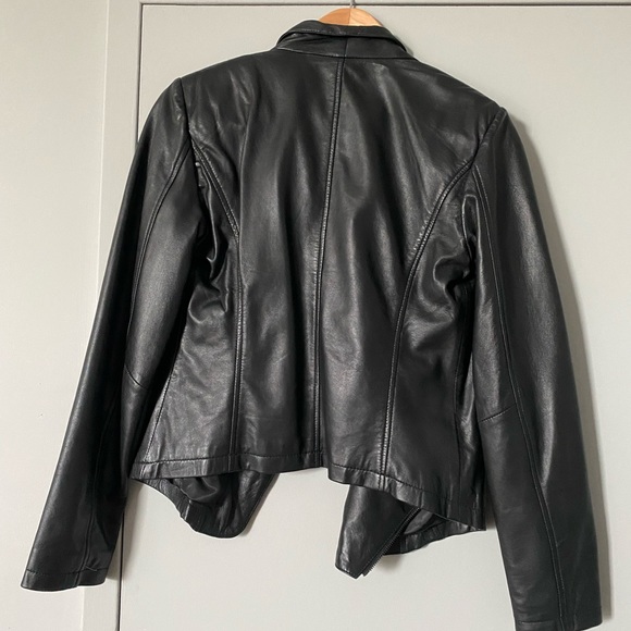Gorgeous black leatherjacket - Picture 3 of 6